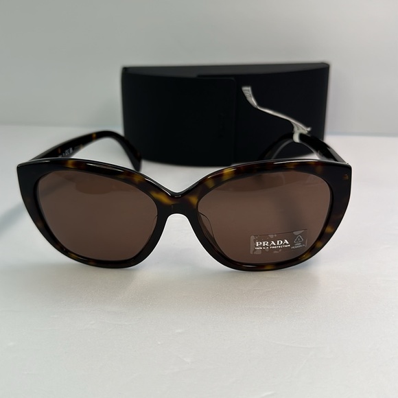 💯 Authentic - New Authentic Prada PR16XSF Irregular Sunglasses - Picture 5 of 14
